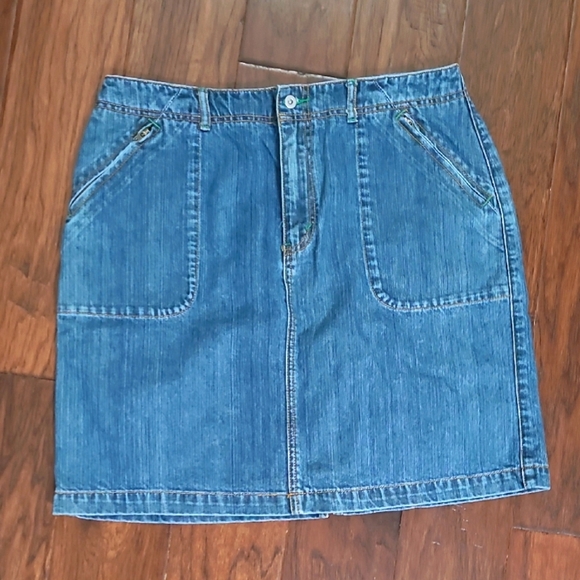 Eddie Bauer Dresses & Skirts - Eddie Bauer women's jean skirt size 12 Tall